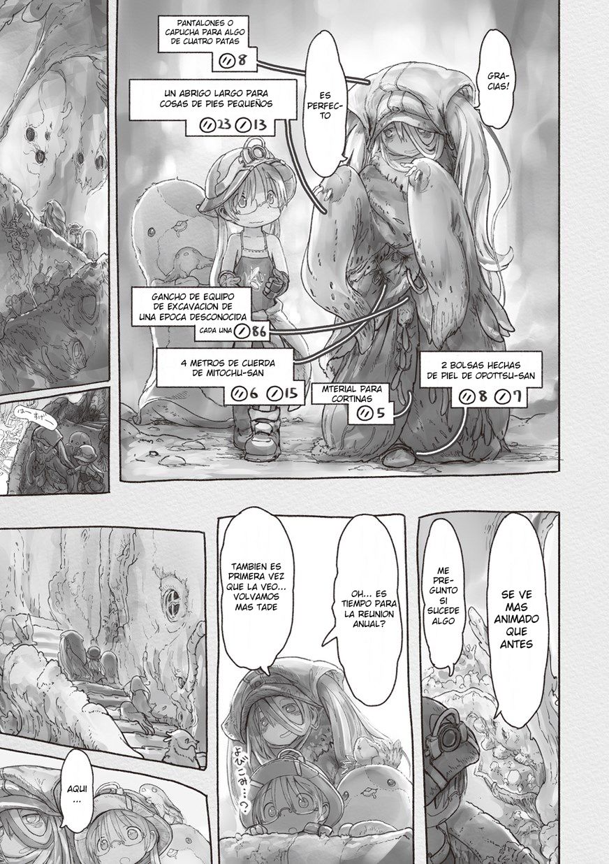 Made in Abyss Capitulo 45: Prisioneros página 11