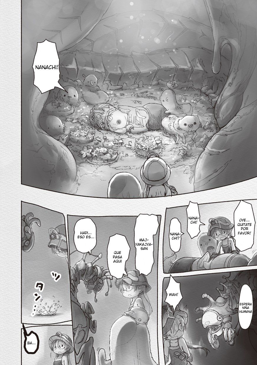 Made in Abyss Capitulo 45: Prisioneros página 14