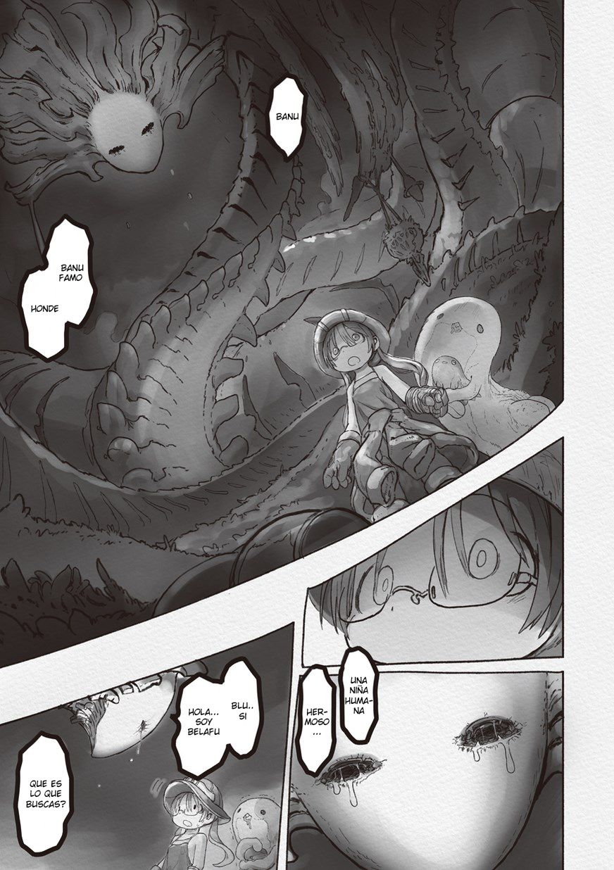 Made in Abyss Capitulo 45: Prisioneros página 15