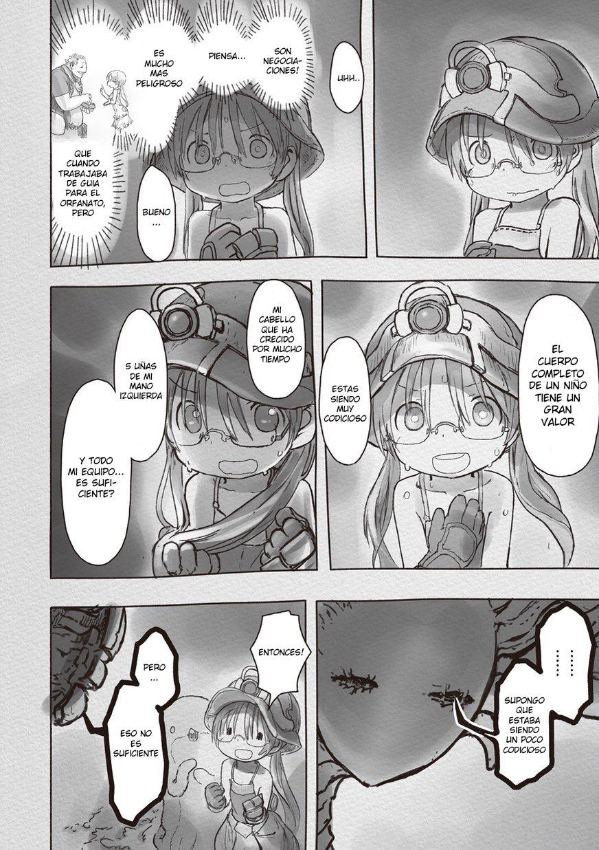 Made in Abyss Capitulo 45: Prisioneros página 24