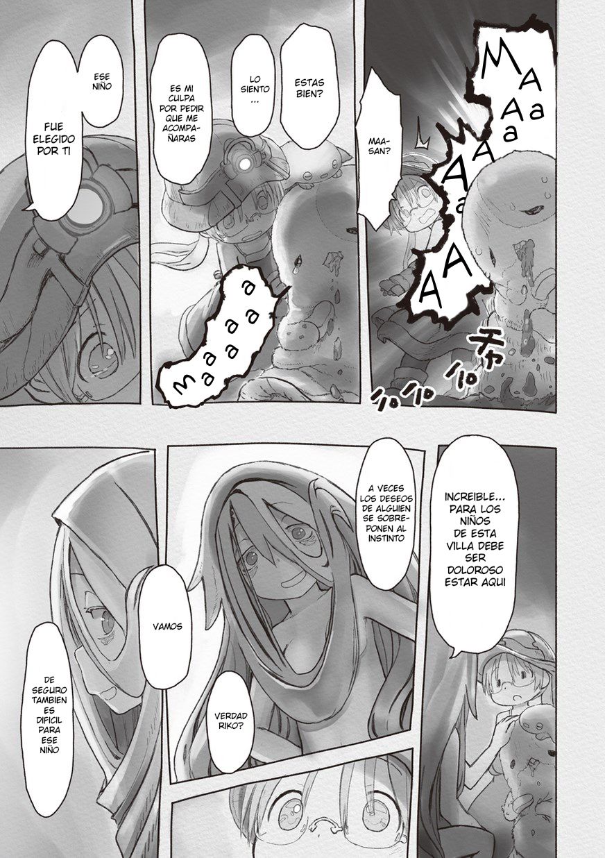 Made in Abyss Capitulo 45: Prisioneros página 9