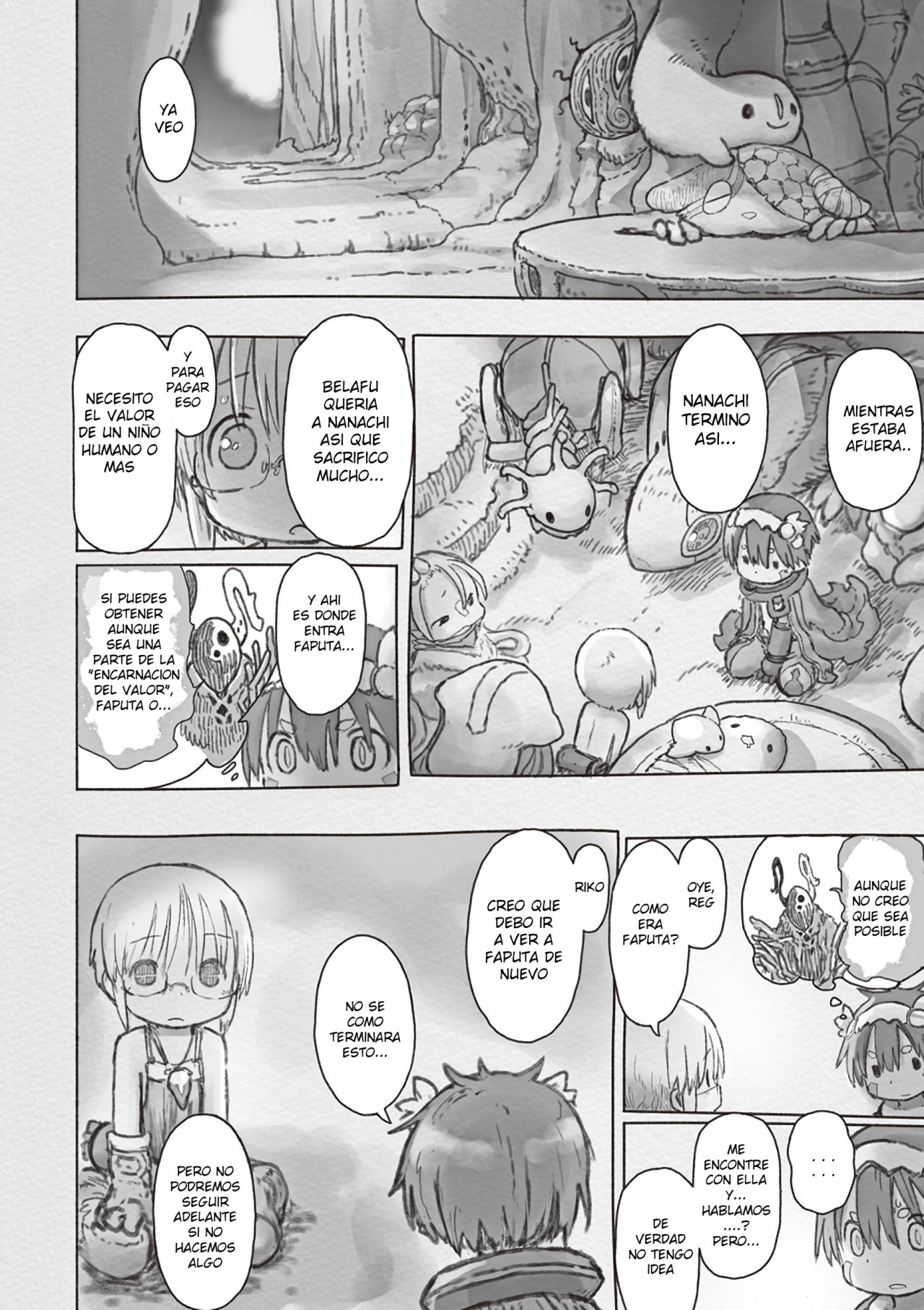 Made in Abyss Capitulo 47: El secreto de la Villa página 8