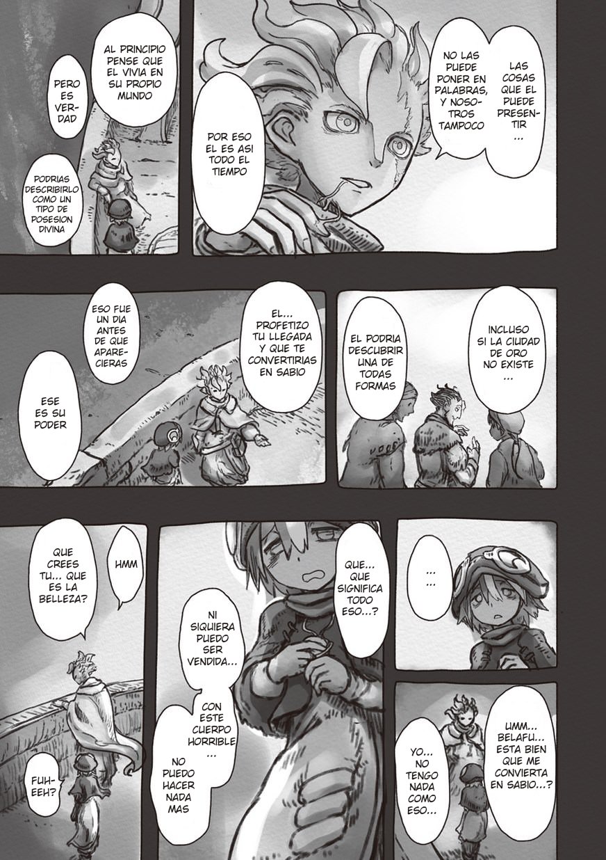Made in Abyss Capitulo 48: El comienzo de todo página 11