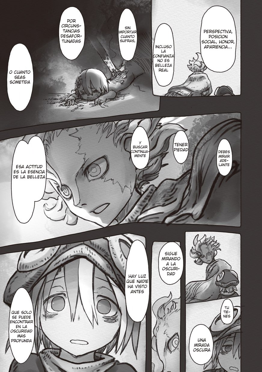 Made in Abyss Capitulo 48: El comienzo de todo página 13