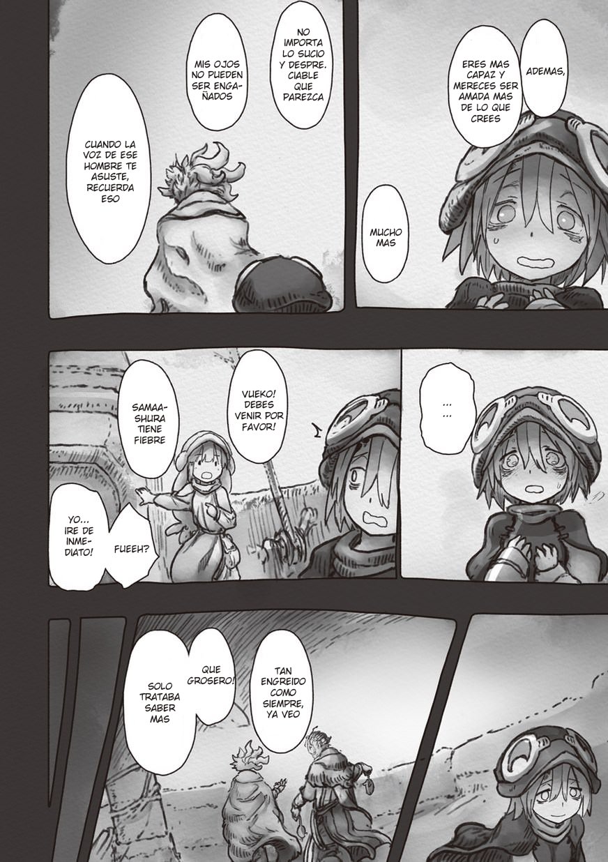 Made in Abyss Capitulo 48: El comienzo de todo página 14