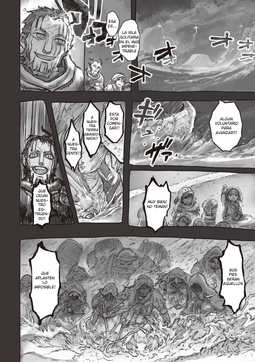 Made in Abyss Capitulo 48: El comienzo de todo página 16