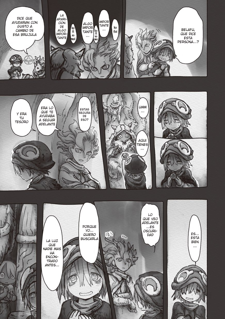 Made in Abyss Capitulo 48: El comienzo de todo página 19