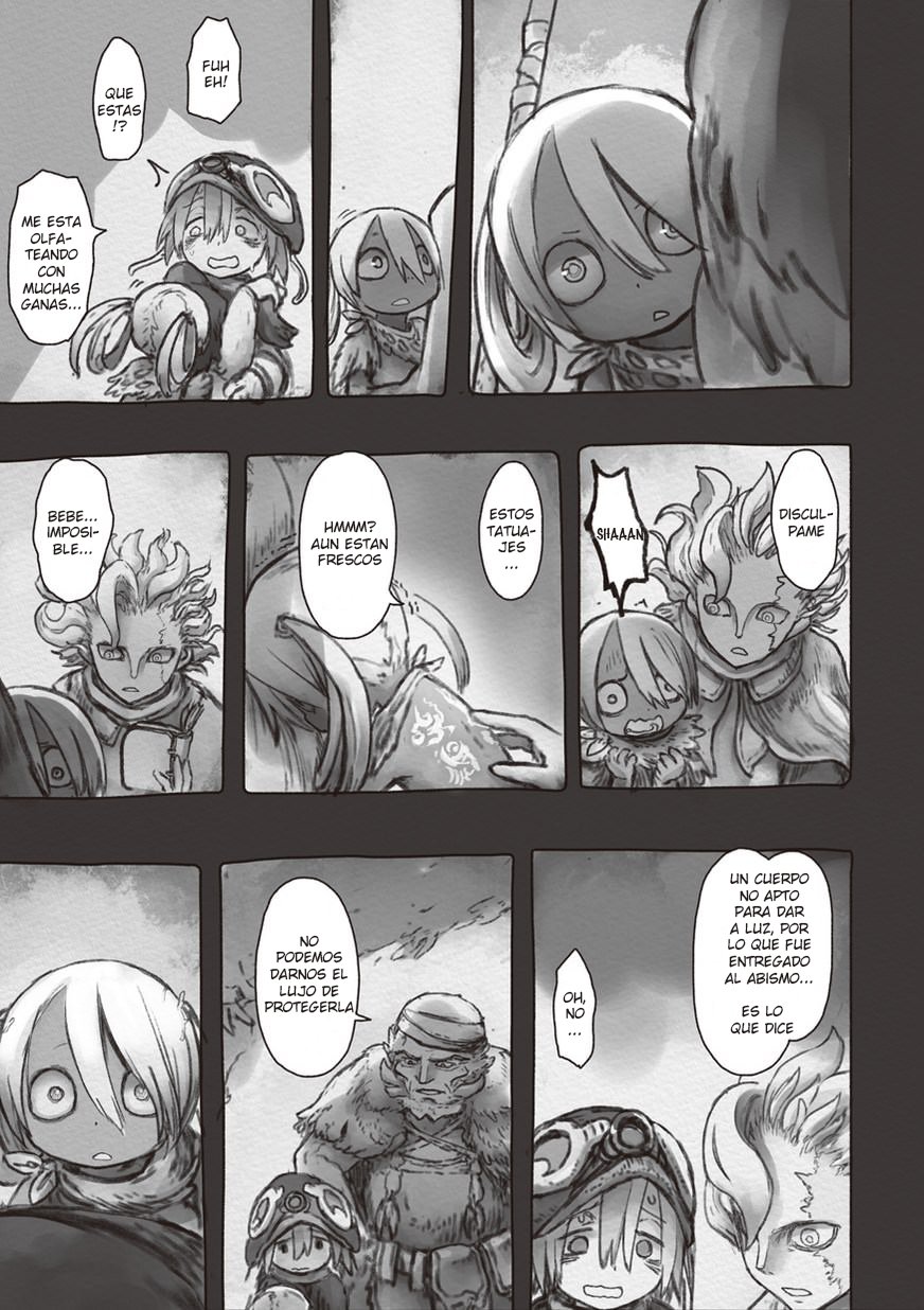 Made in Abyss Capitulo 48: El comienzo de todo página 21