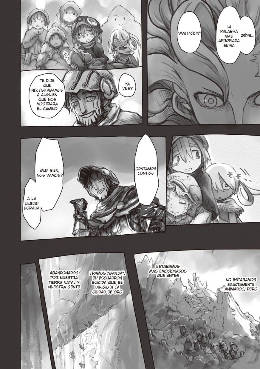 Made in Abyss Capitulo 48: El comienzo de todo página 24