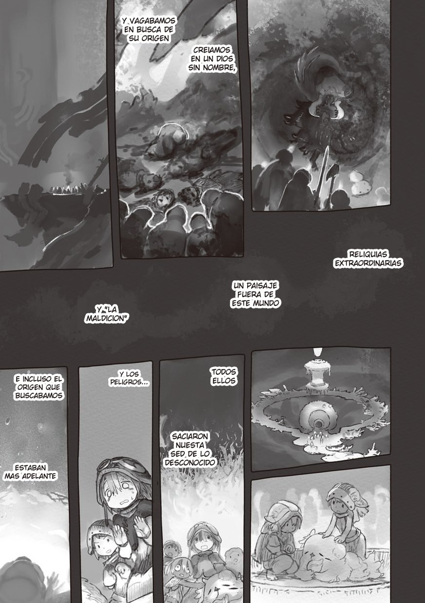 Made in Abyss Capitulo 48: El comienzo de todo página 25