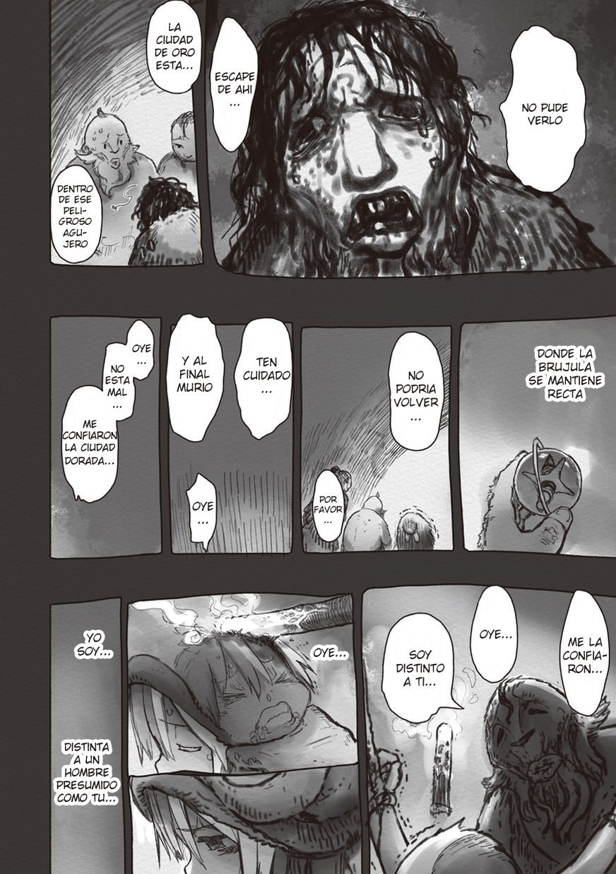 Made in Abyss Capitulo 48: El comienzo de todo página 6