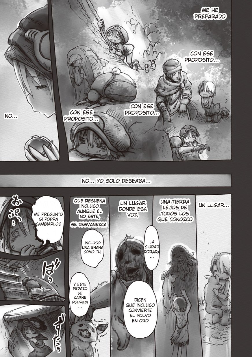 Made in Abyss Capitulo 48: El comienzo de todo página 7