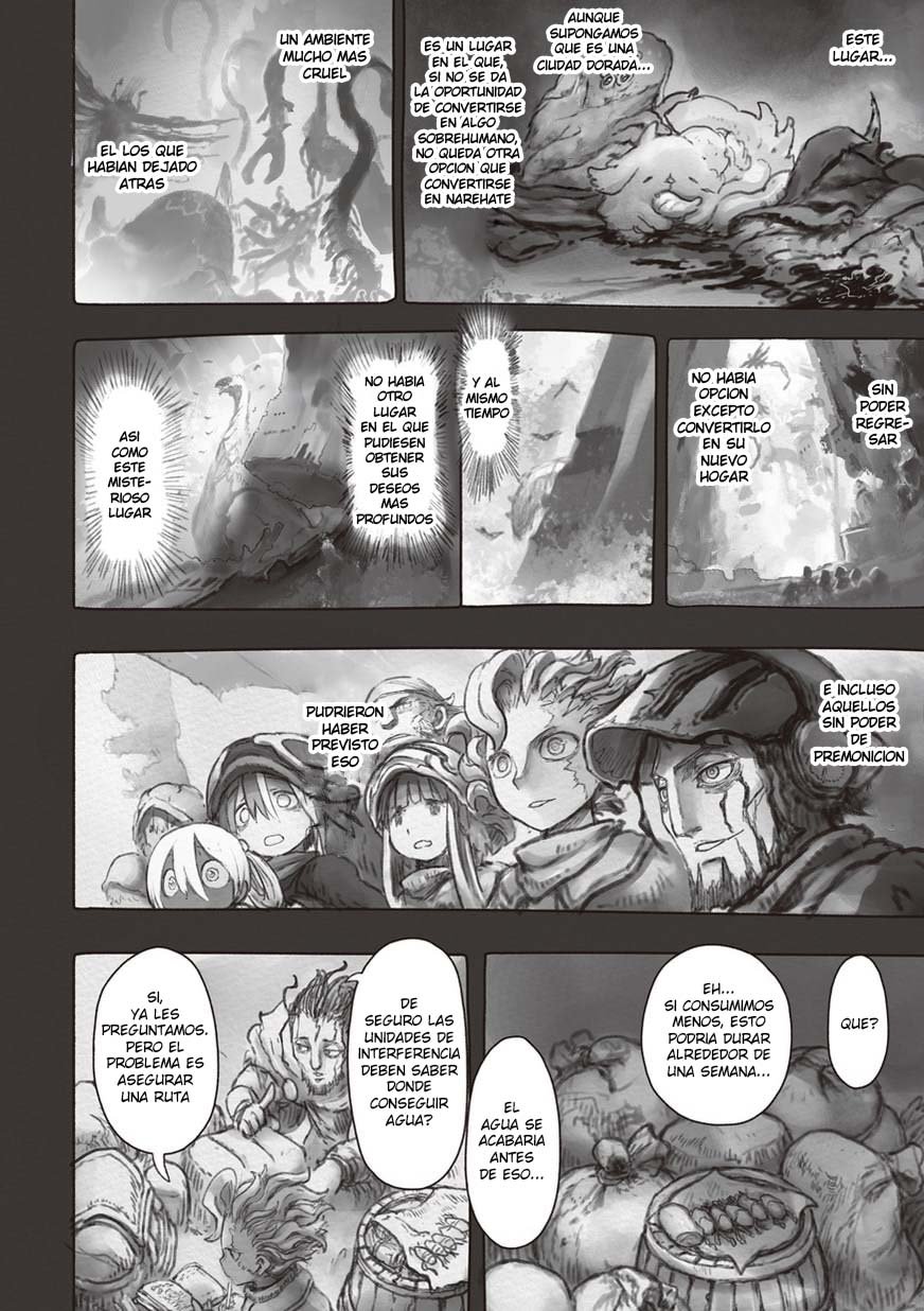 Made in Abyss Capitulo 49: La ciudad de Oro página 10