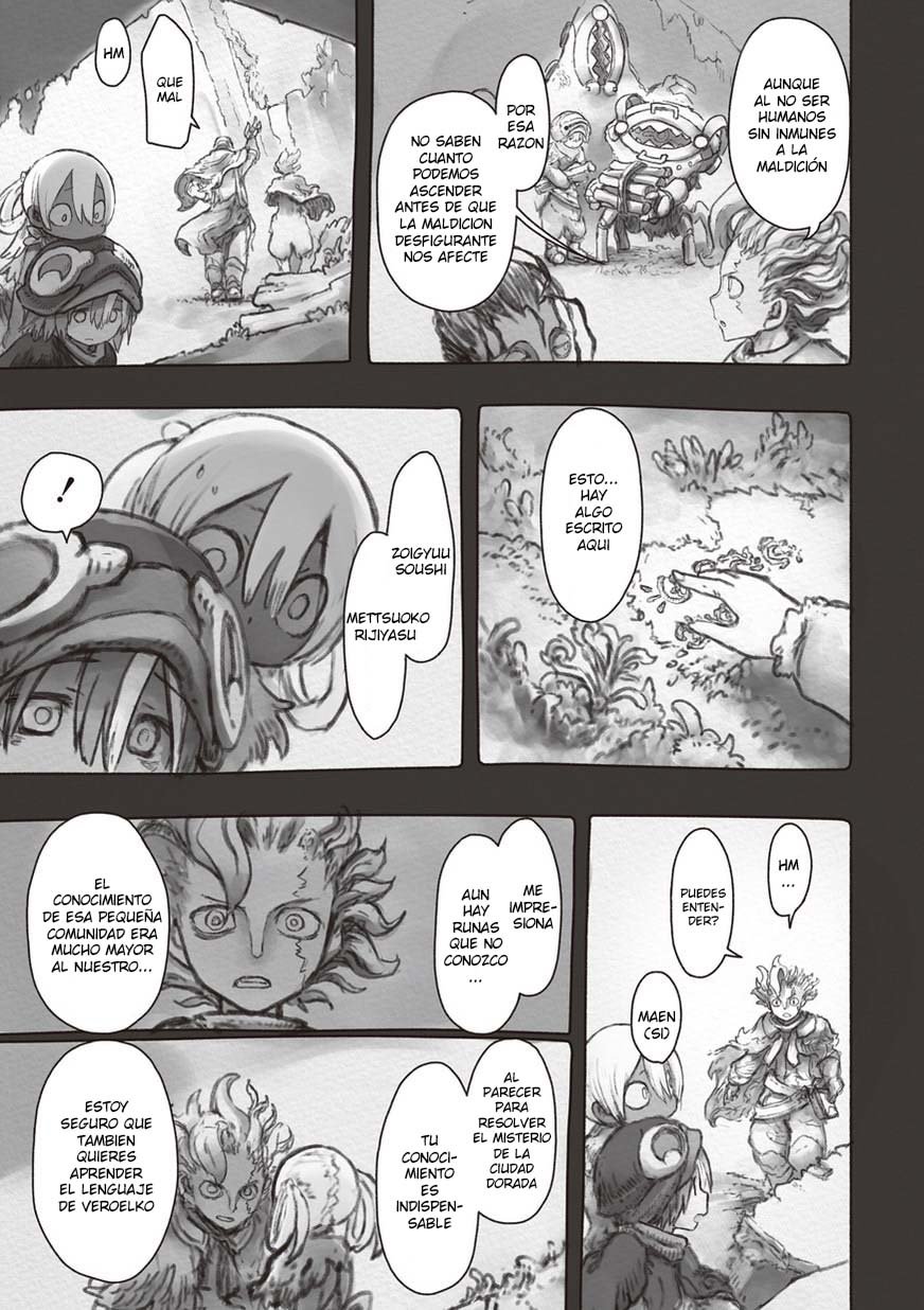 Made in Abyss Capitulo 49: La ciudad de Oro página 11