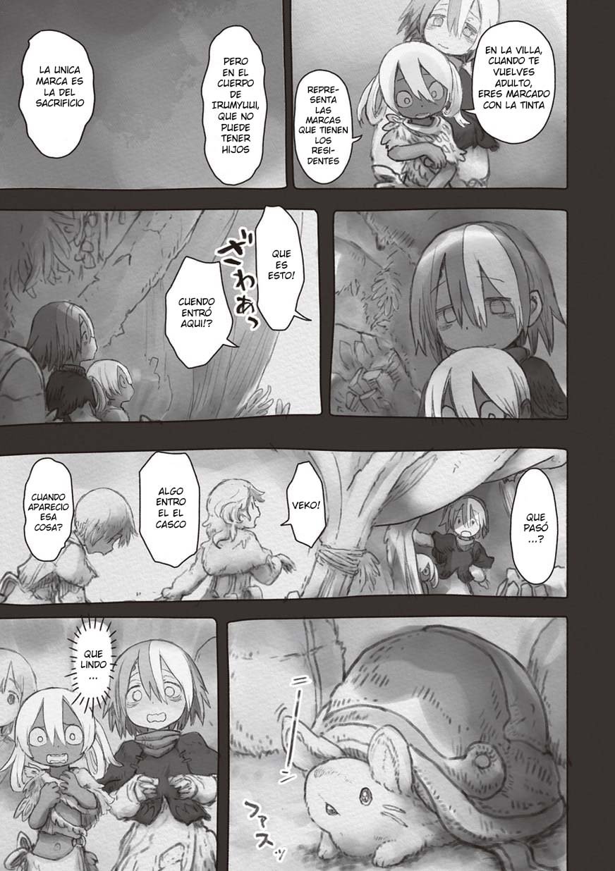 Made in Abyss Capitulo 49: La ciudad de Oro página 13