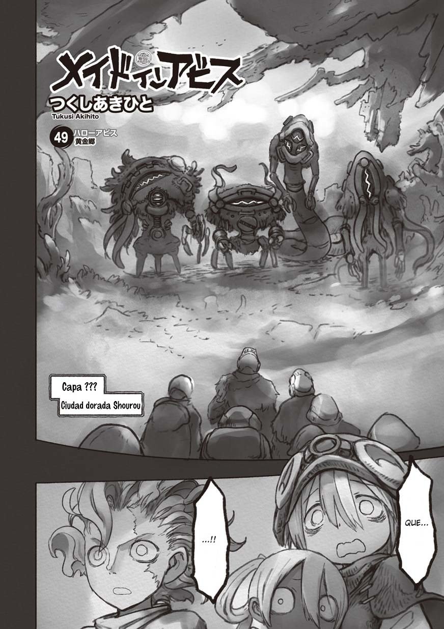 Made in Abyss Capitulo 49: La ciudad de Oro página 2