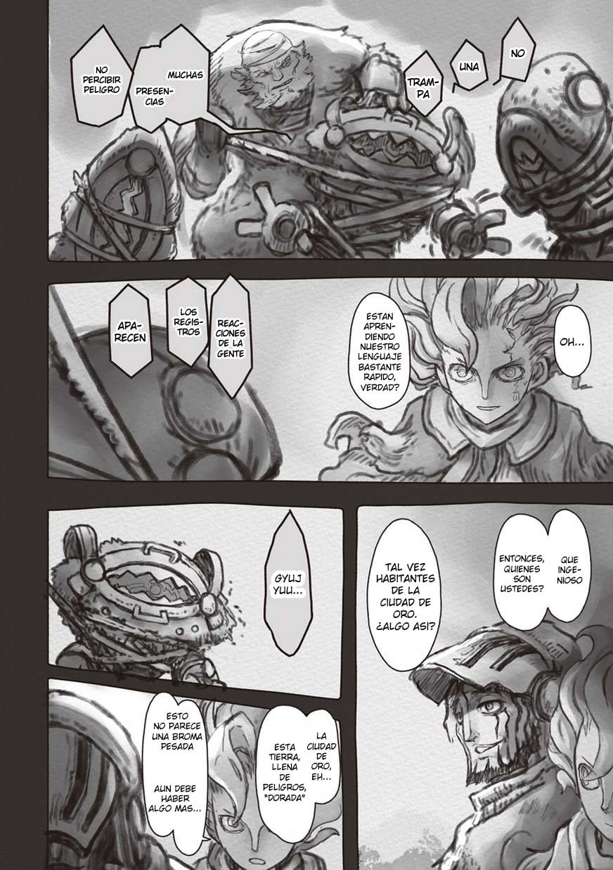 Made in Abyss Capitulo 49: La ciudad de Oro página 8