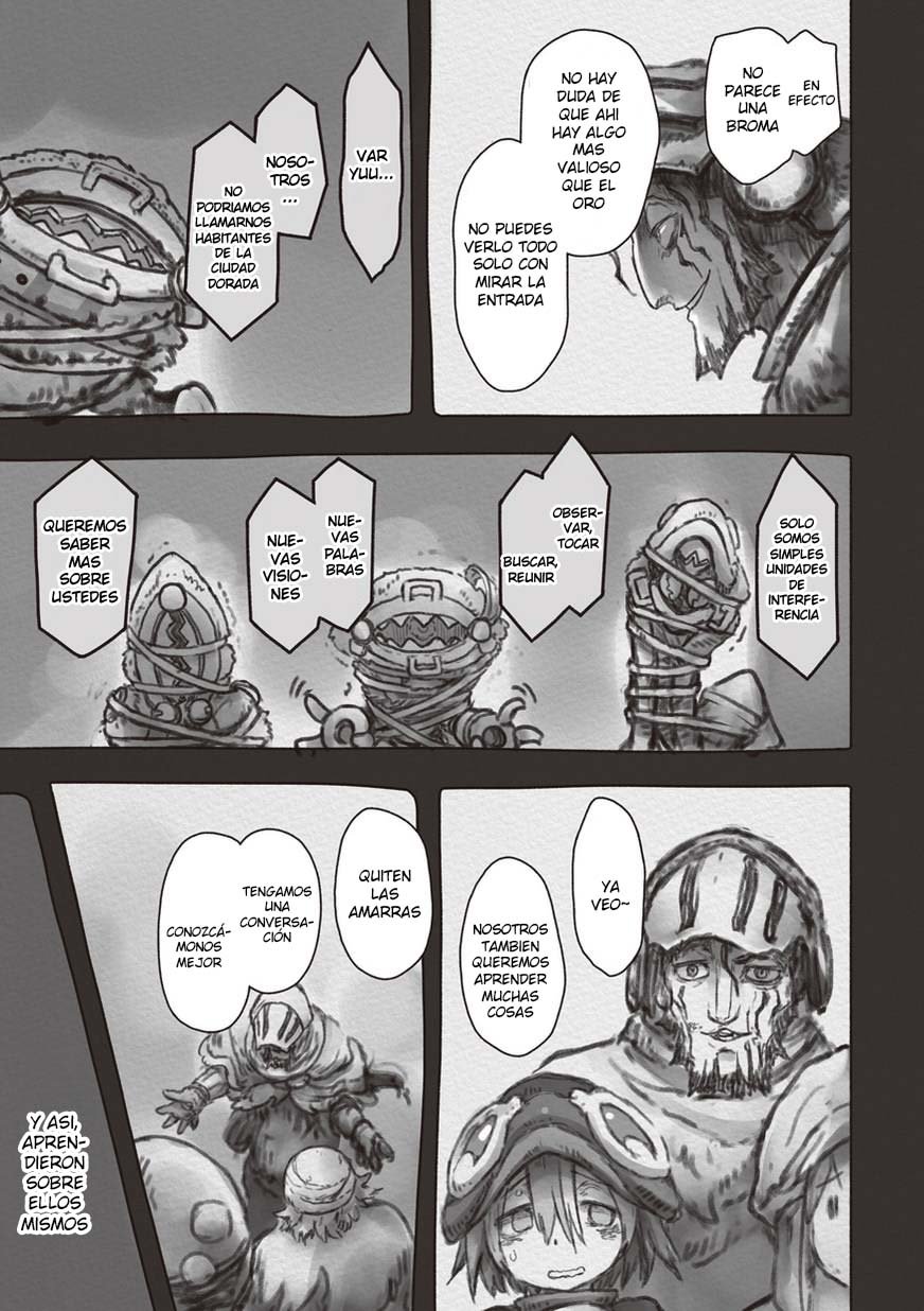 Made in Abyss Capitulo 49: La ciudad de Oro página 9