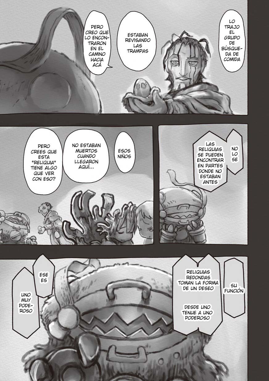 Made in Abyss Capitulo 50: La cuna de la Codicia página 3