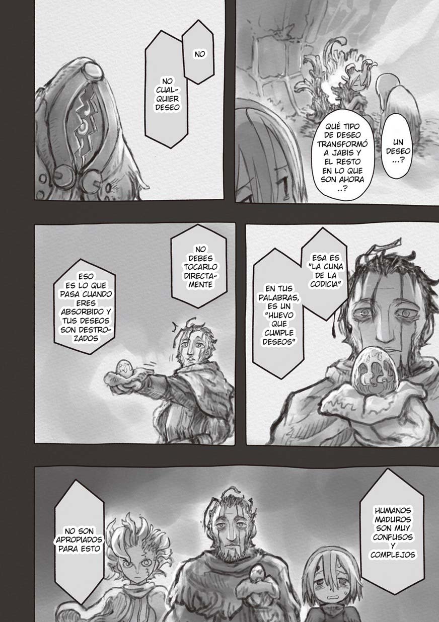 Made in Abyss Capitulo 50: La cuna de la Codicia página 4