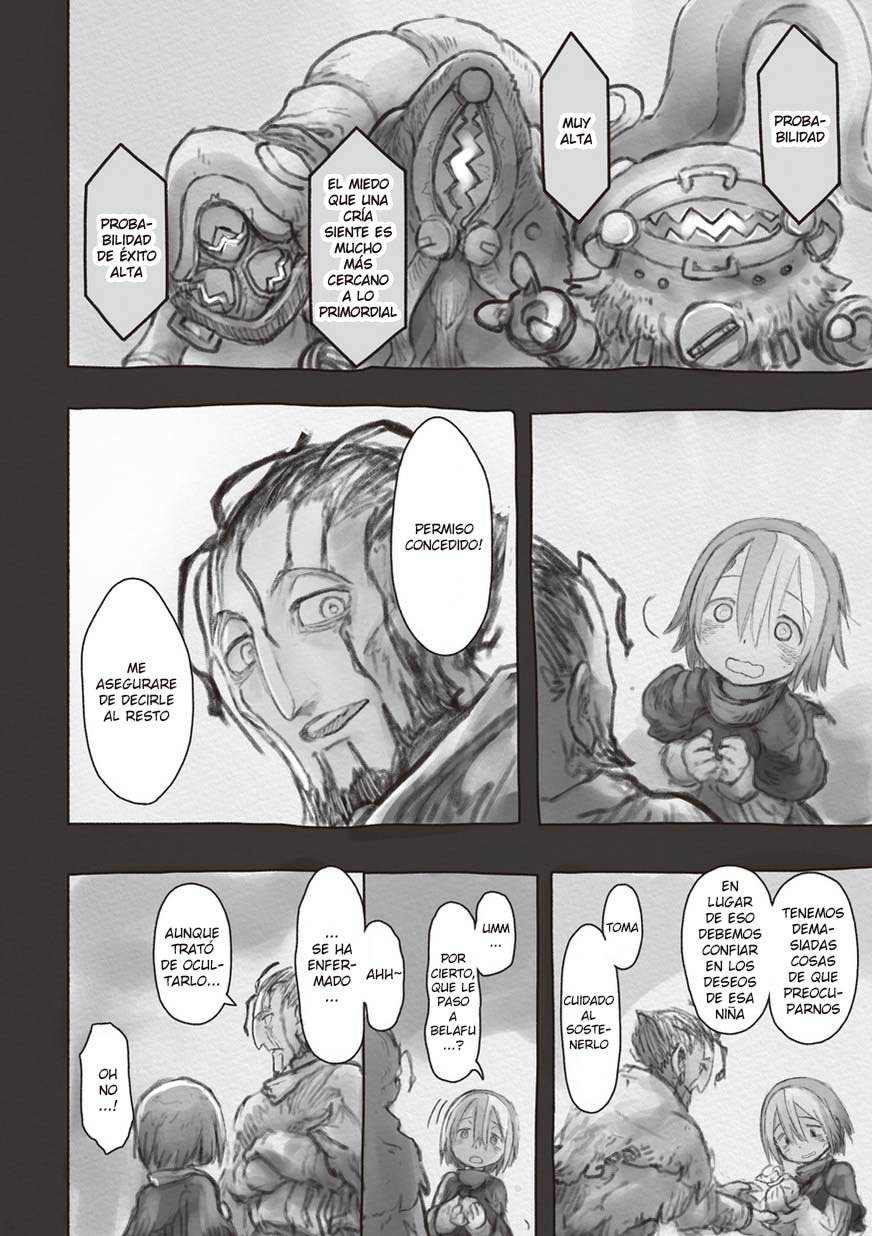 Made in Abyss Capitulo 50: La cuna de la Codicia página 8