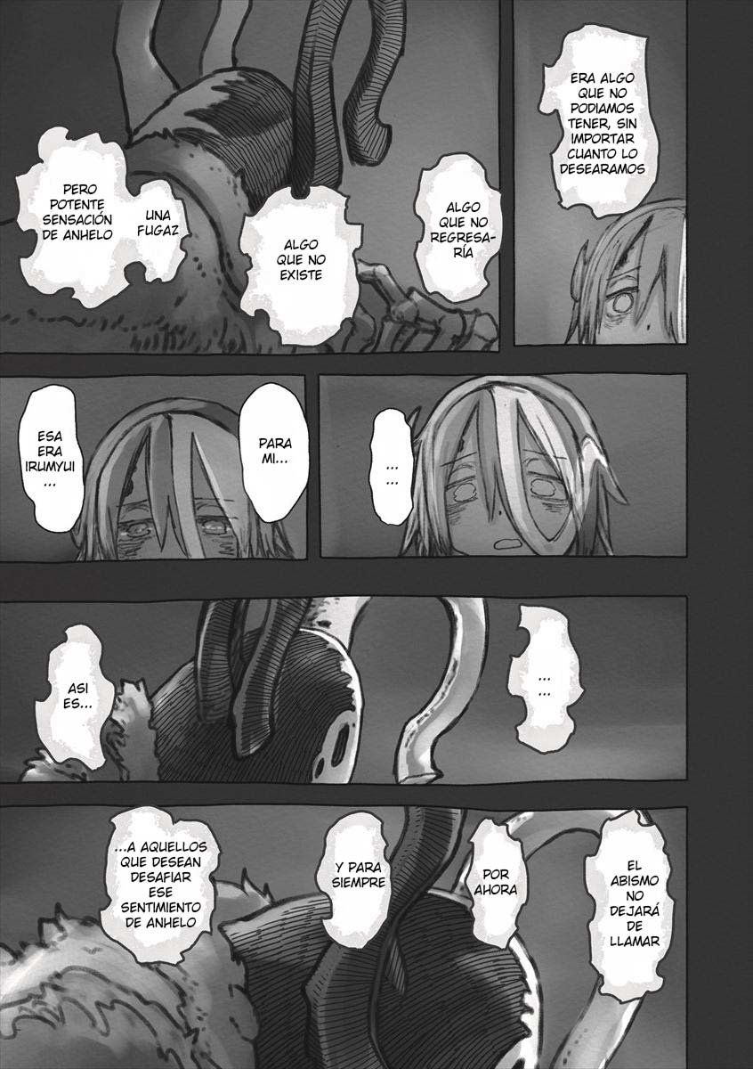 Made in Abyss Capitulo 51: La forma del deseo página 35