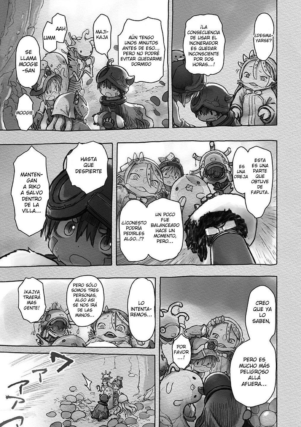 Made in Abyss Capitulo 53: El comienzo del colapso página 14
