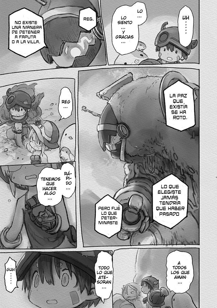 Made in Abyss Capitulo 54: Las cosas que recolectamos página 24