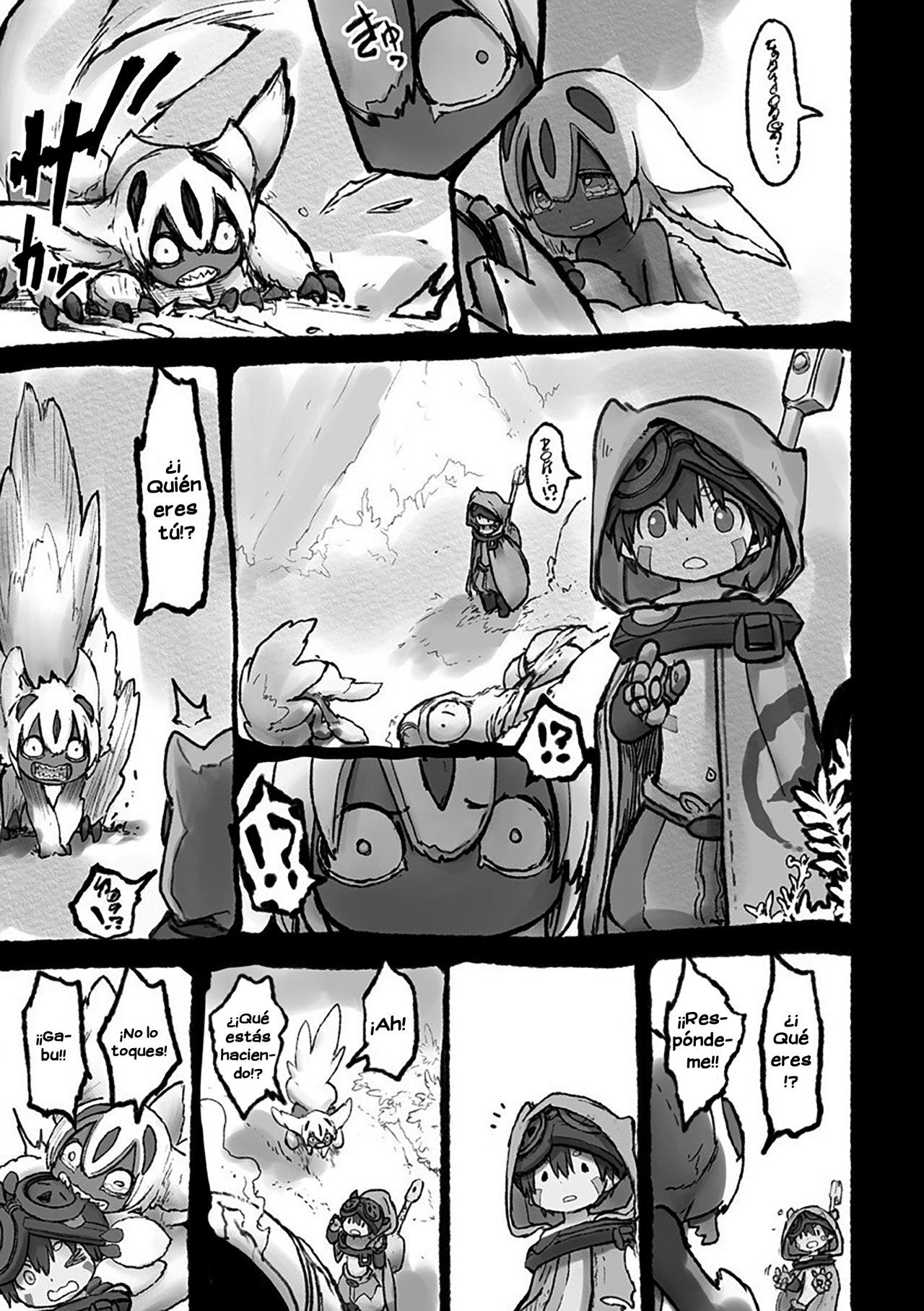 Made in Abyss Capitulo 55: Faputa y Reg página 13