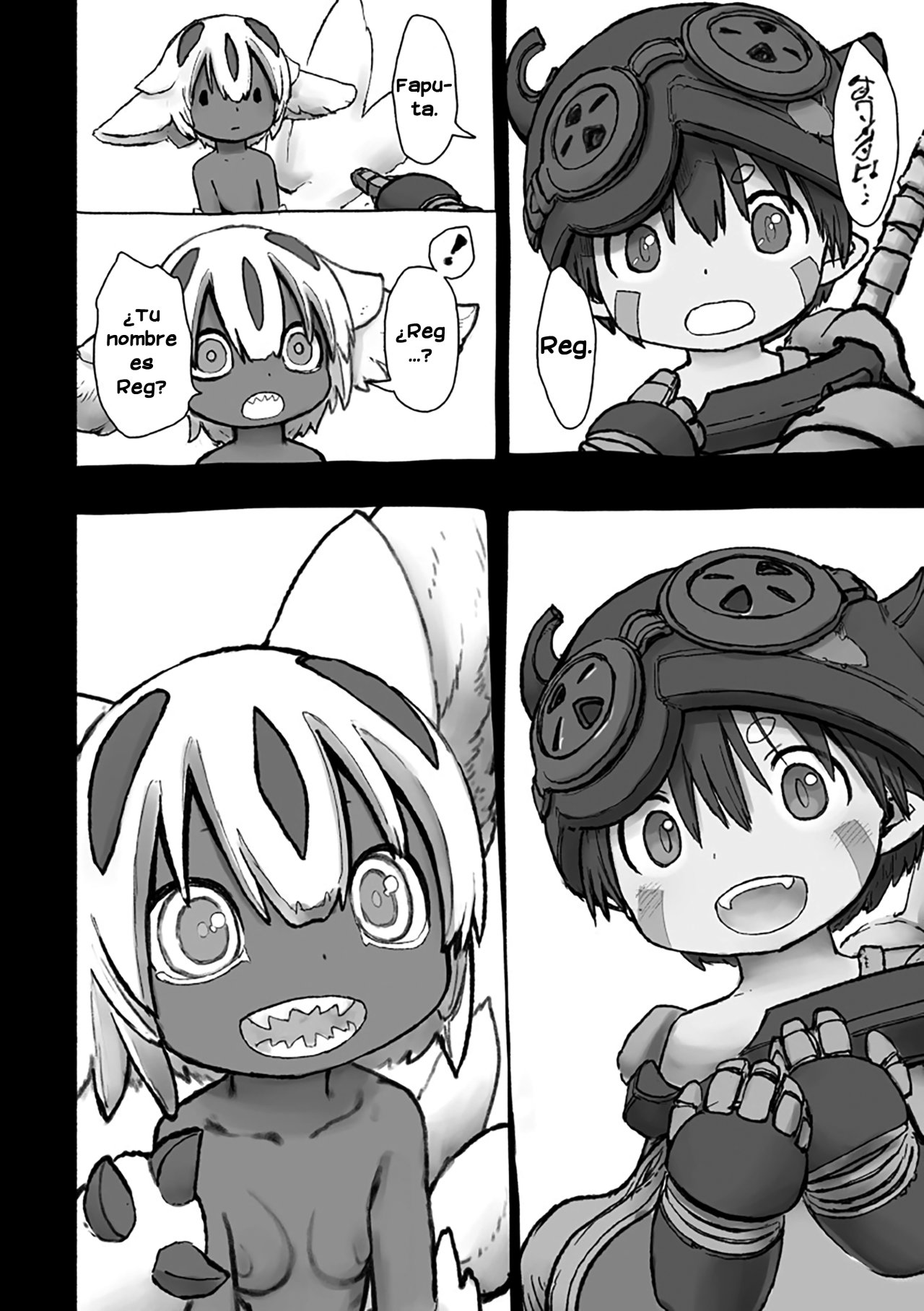 Made in Abyss Capitulo 55: Faputa y Reg página 22