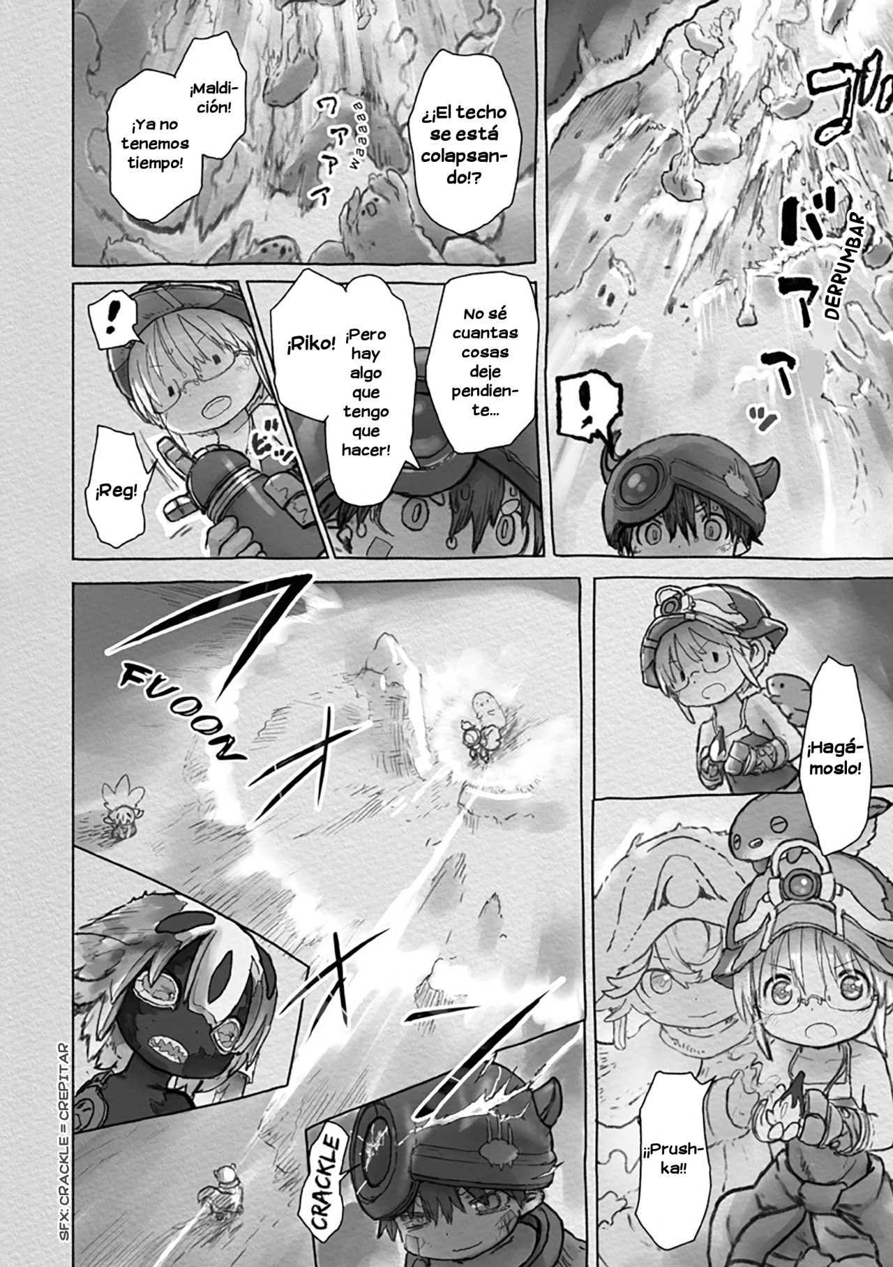 Made in Abyss Capitulo 55: Faputa y Reg página 26