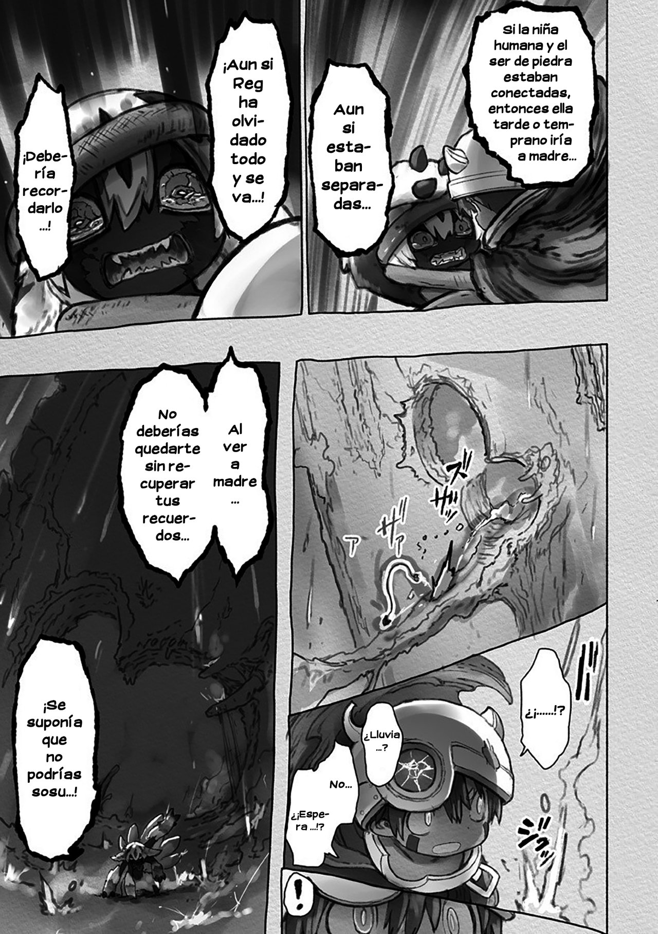 Made in Abyss Capitulo 55: Faputa y Reg página 31