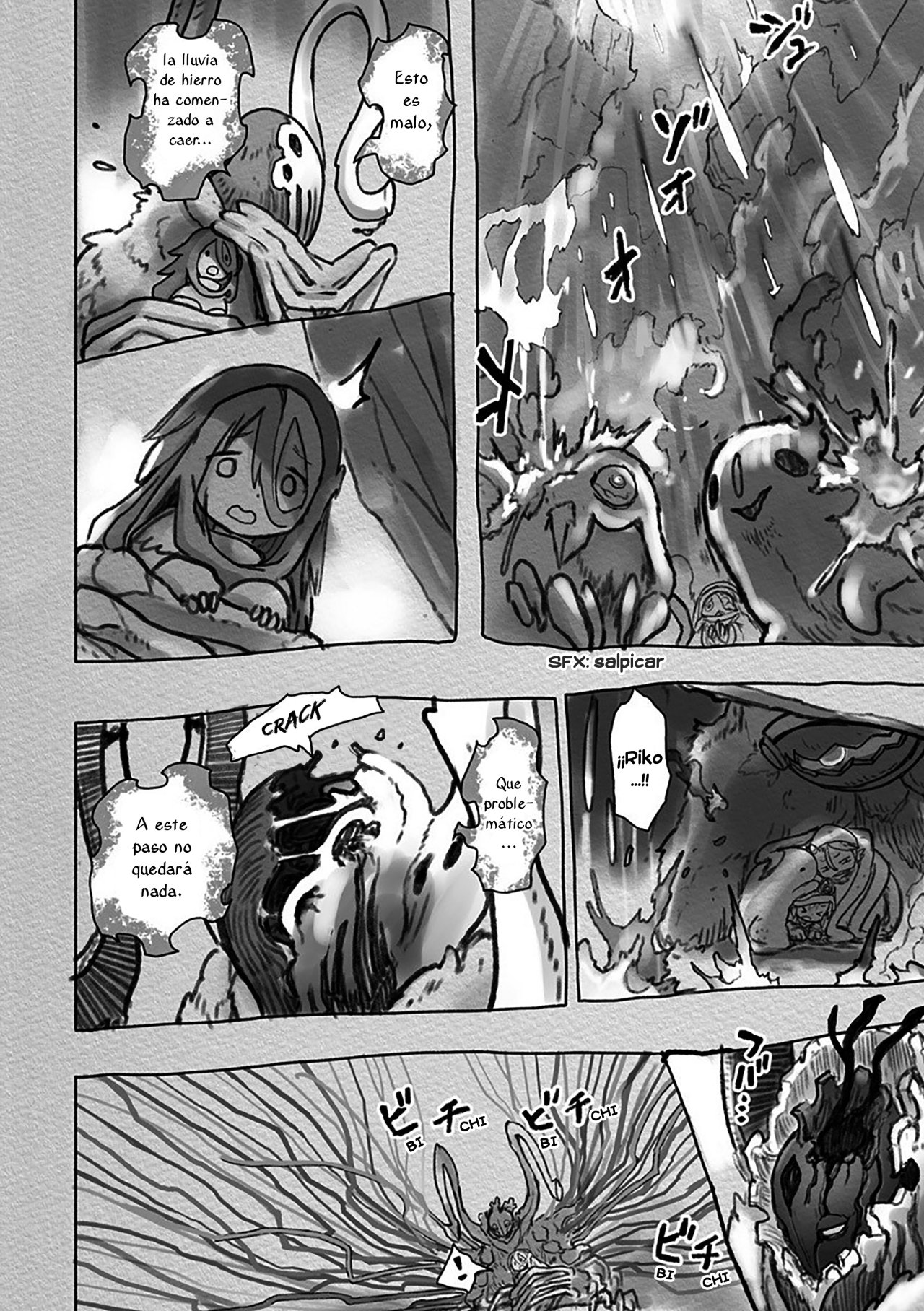 Made in Abyss Capitulo 55: Faputa y Reg página 32