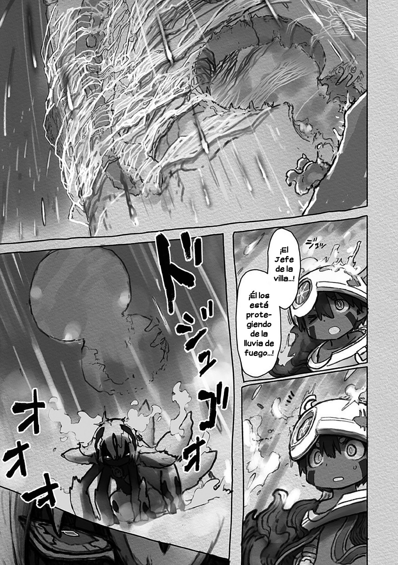 Made in Abyss Capitulo 55: Faputa y Reg página 33