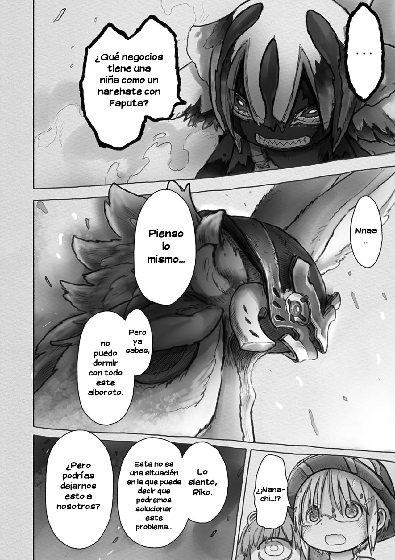 Made in Abyss Capitulo 56: Regalo página 14