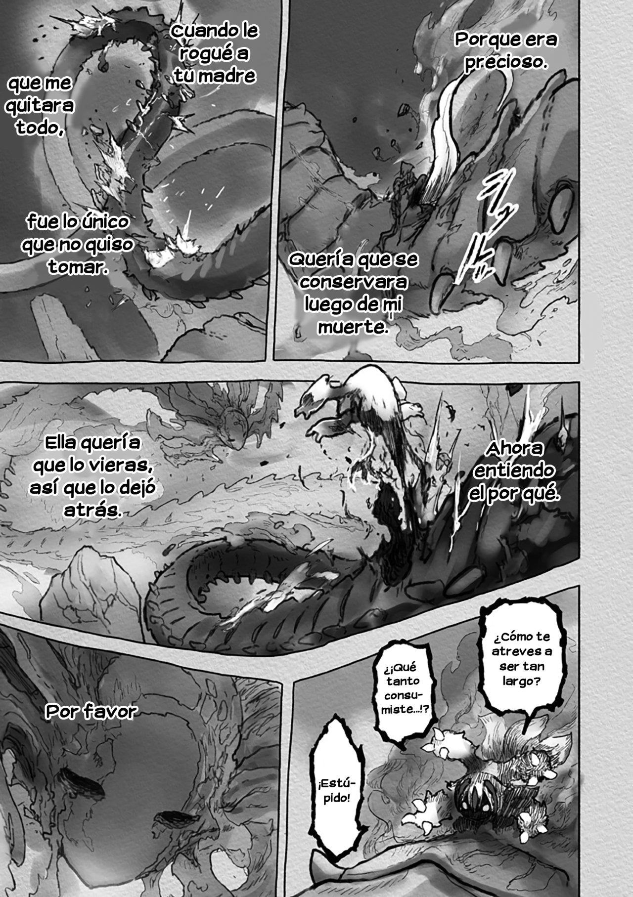 Made in Abyss Capitulo 56: Regalo página 19