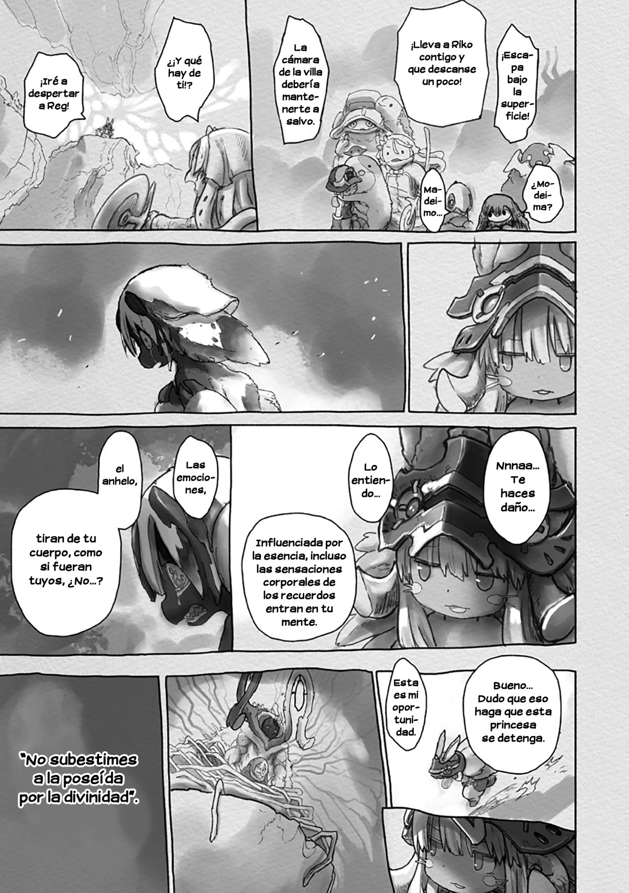 Made in Abyss Capitulo 56: Regalo página 25