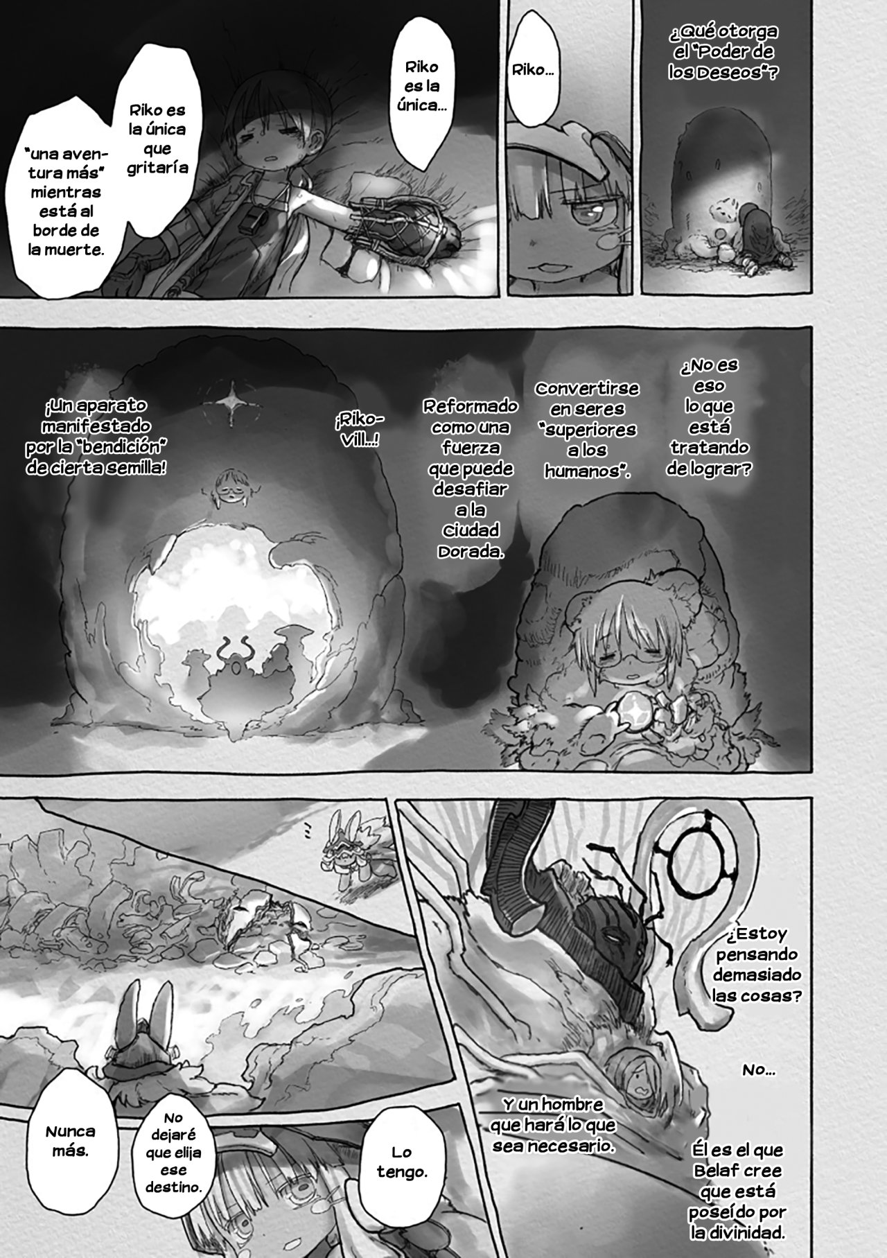 Made in Abyss Capitulo 56: Regalo página 27