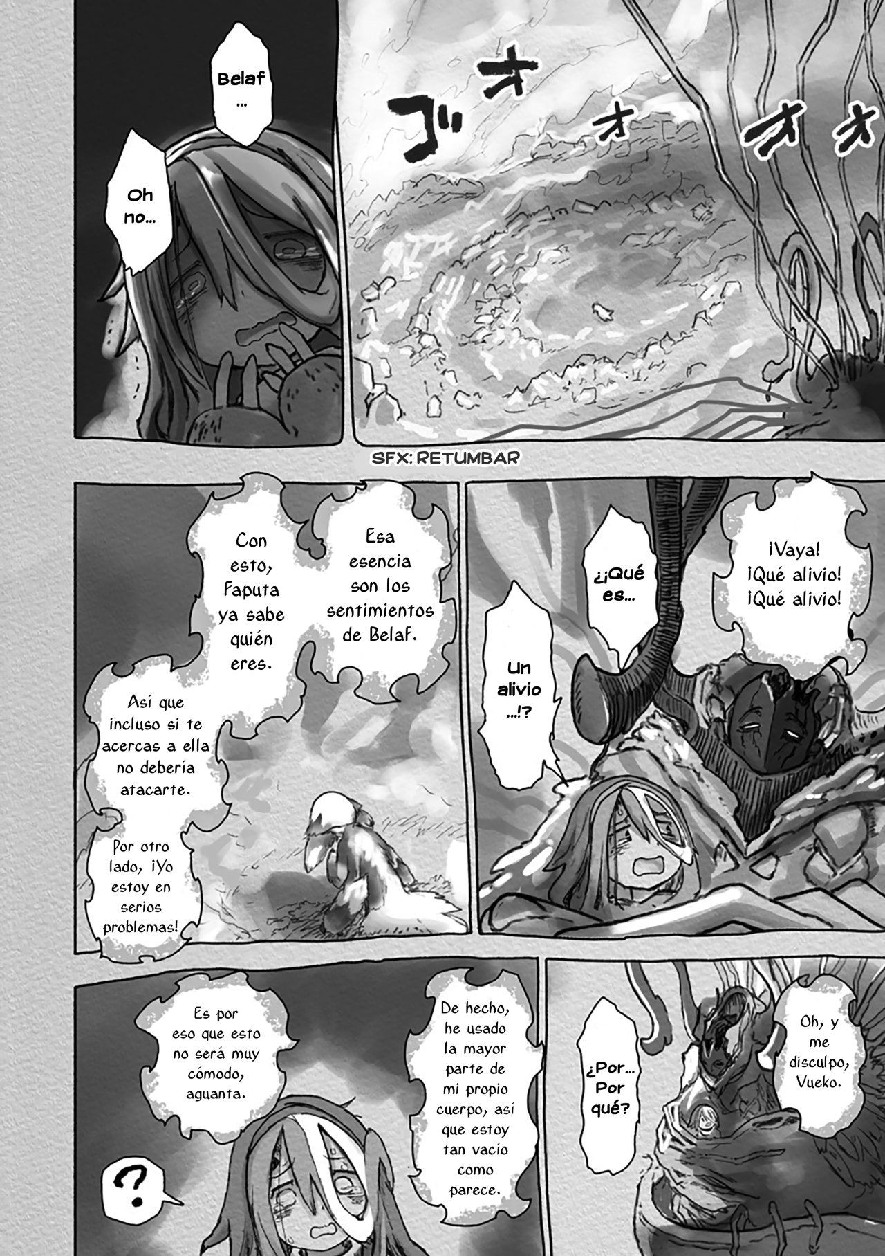 Made in Abyss Capitulo 56: Regalo página 28