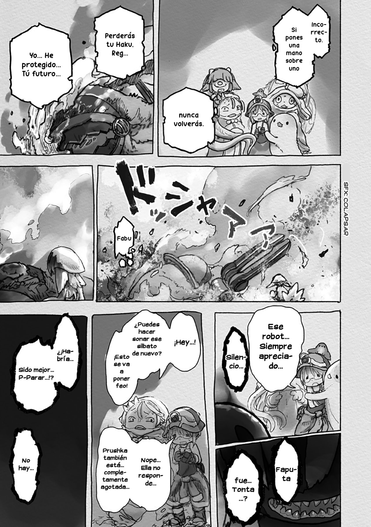 Made in Abyss Capitulo 56: Regalo página 9