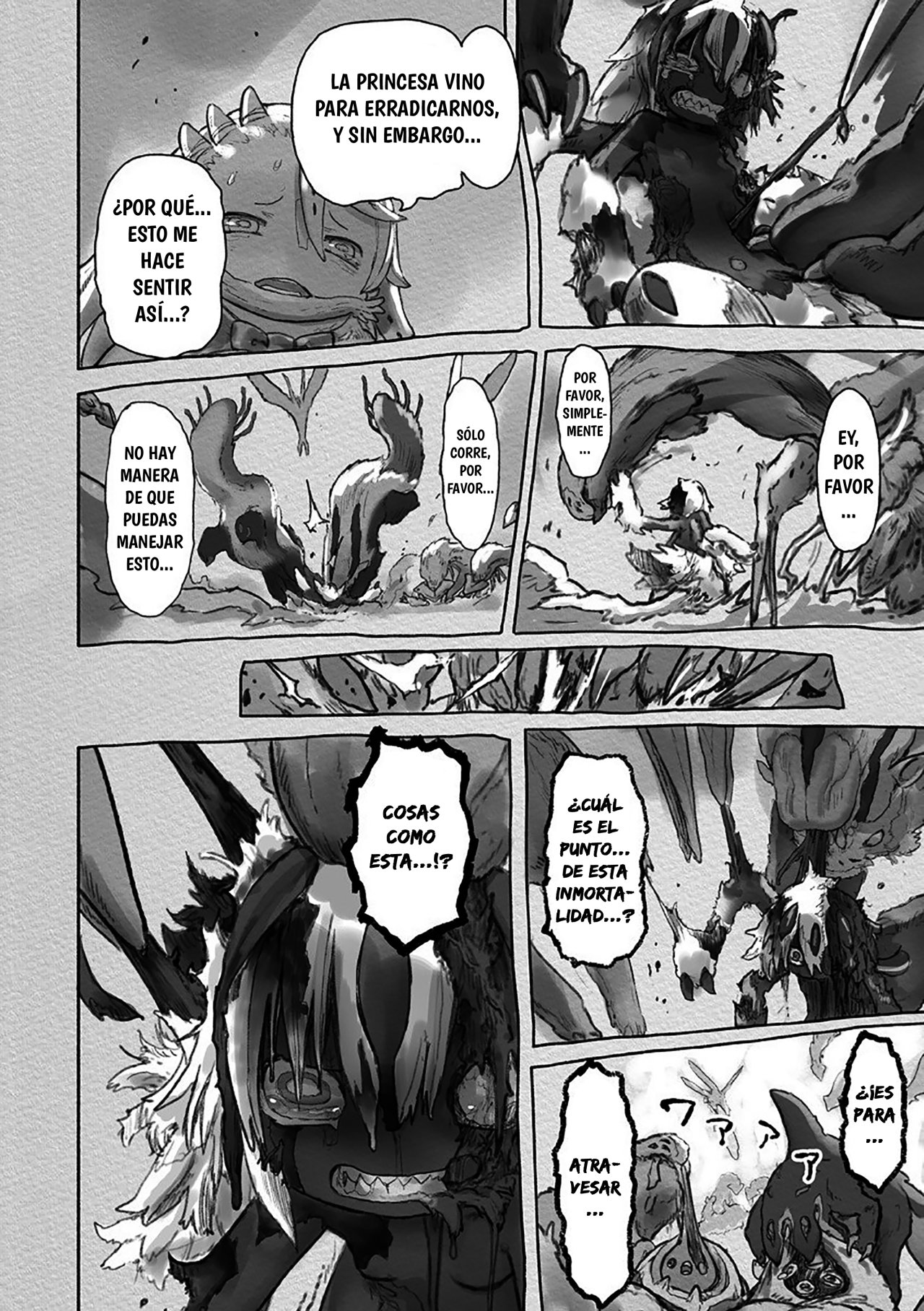 Made in Abyss Capitulo 57: Valor página 10