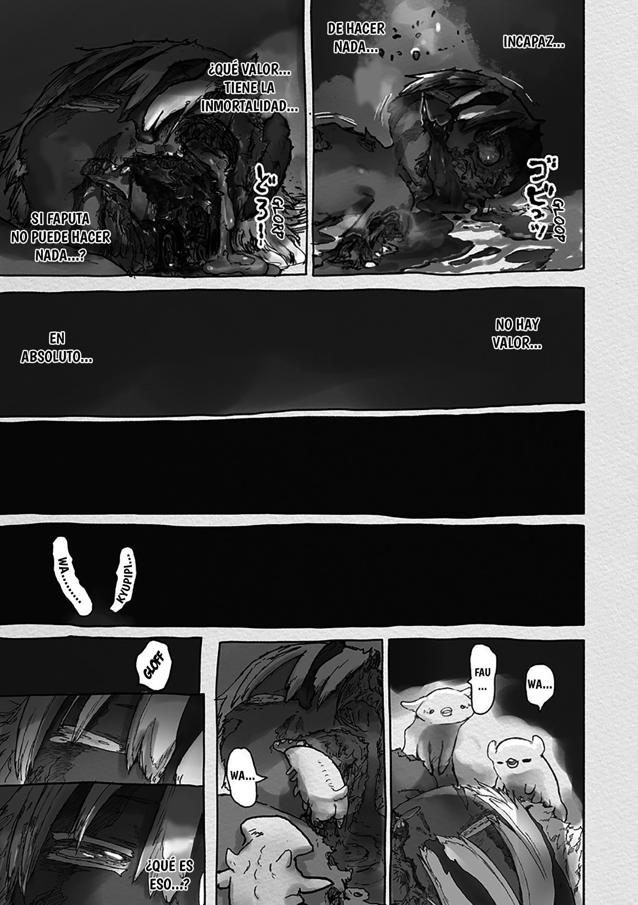 Made in Abyss Capitulo 57: Valor página 17
