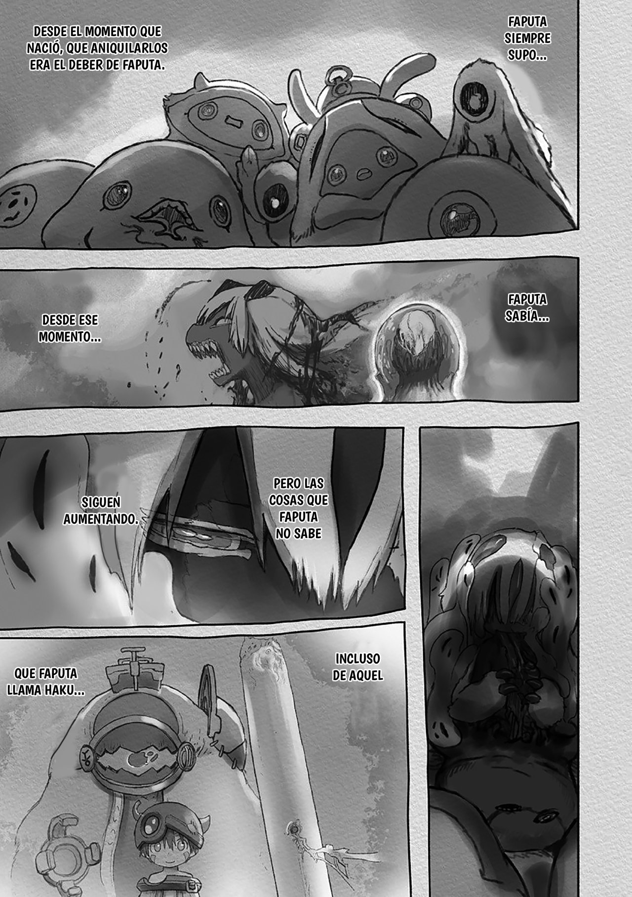 Made in Abyss Capitulo 57: Valor página 21