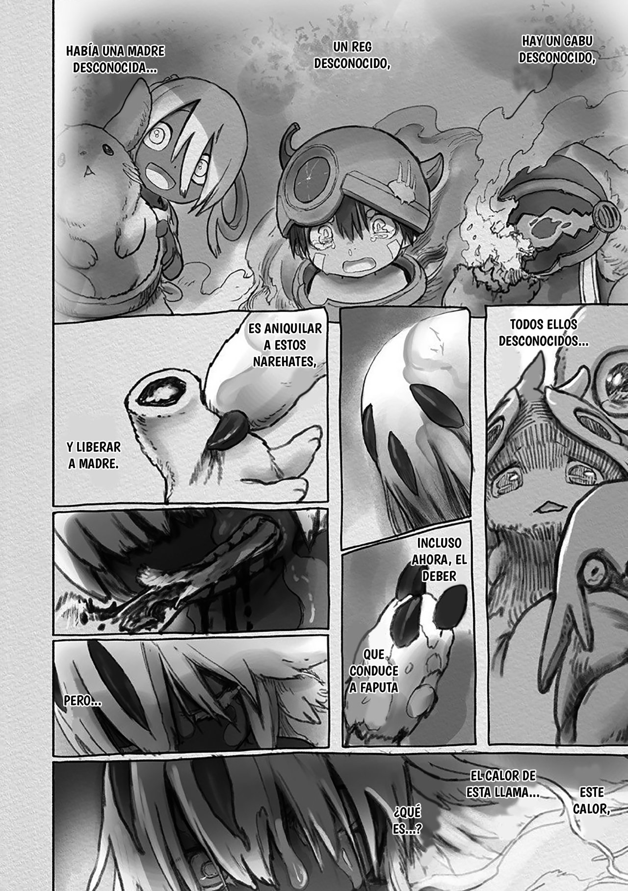 Made in Abyss Capitulo 57: Valor página 22