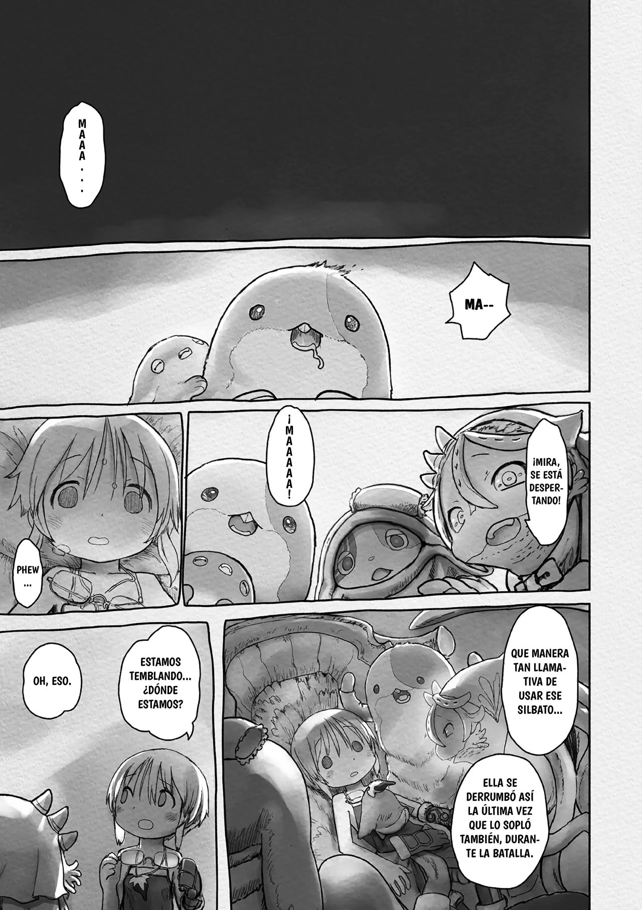Made in Abyss Capitulo 58: Hacia el Camino de la Llama página 11