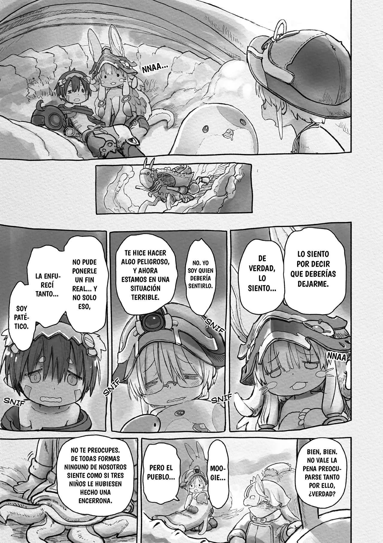 Made in Abyss Capitulo 58: Hacia el Camino de la Llama página 13