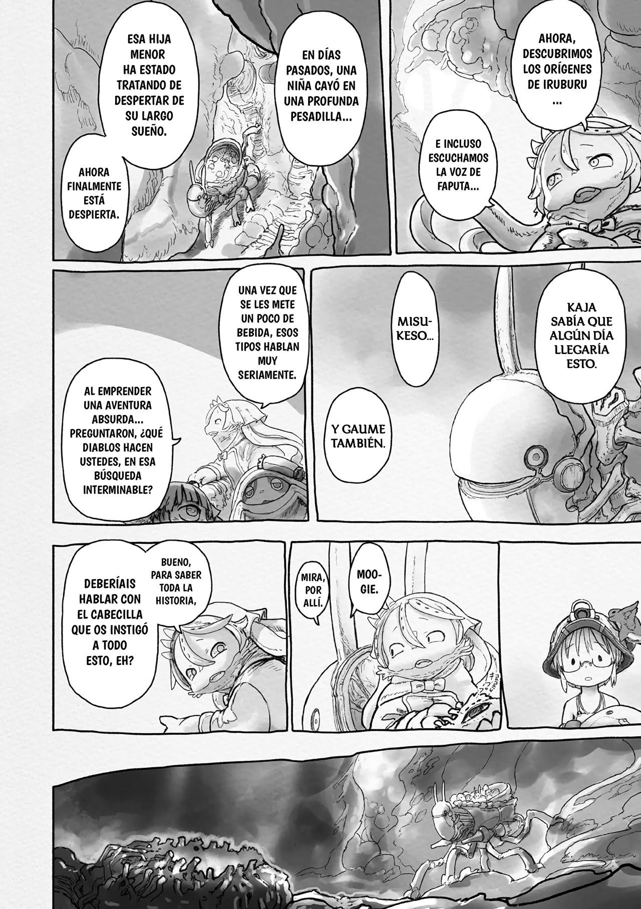 Made in Abyss Capitulo 58: Hacia el Camino de la Llama página 14