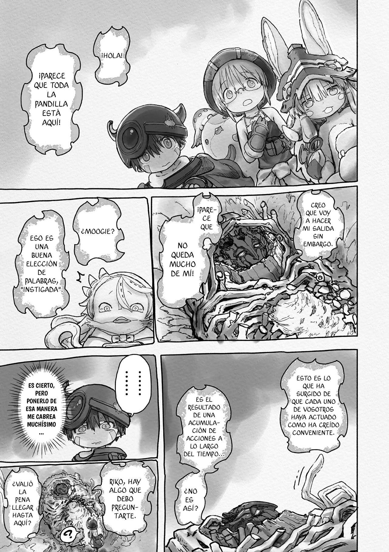 Made in Abyss Capitulo 58: Hacia el Camino de la Llama página 15
