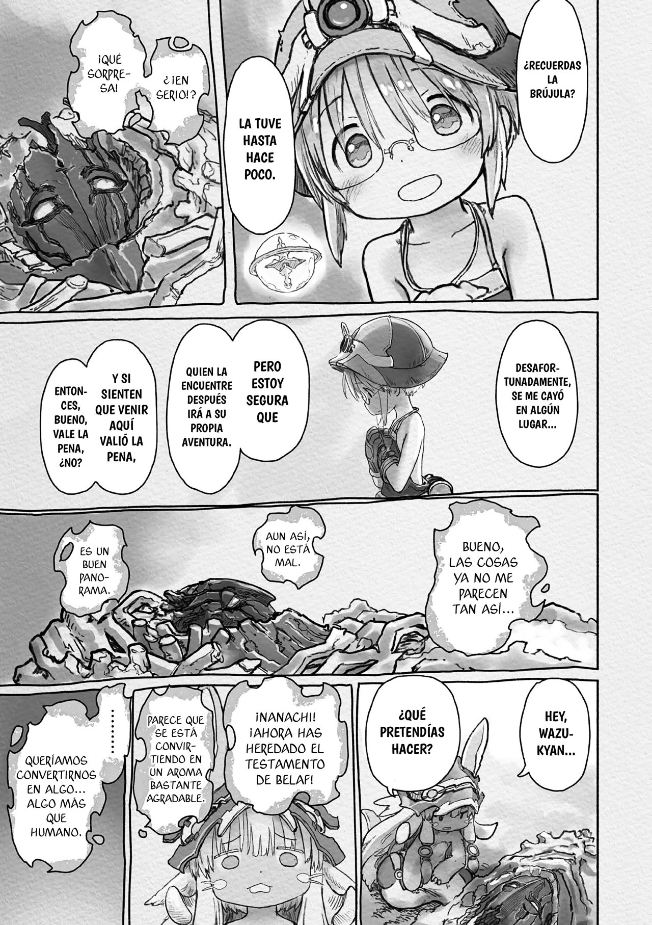 Made in Abyss Capitulo 58: Hacia el Camino de la Llama página 17