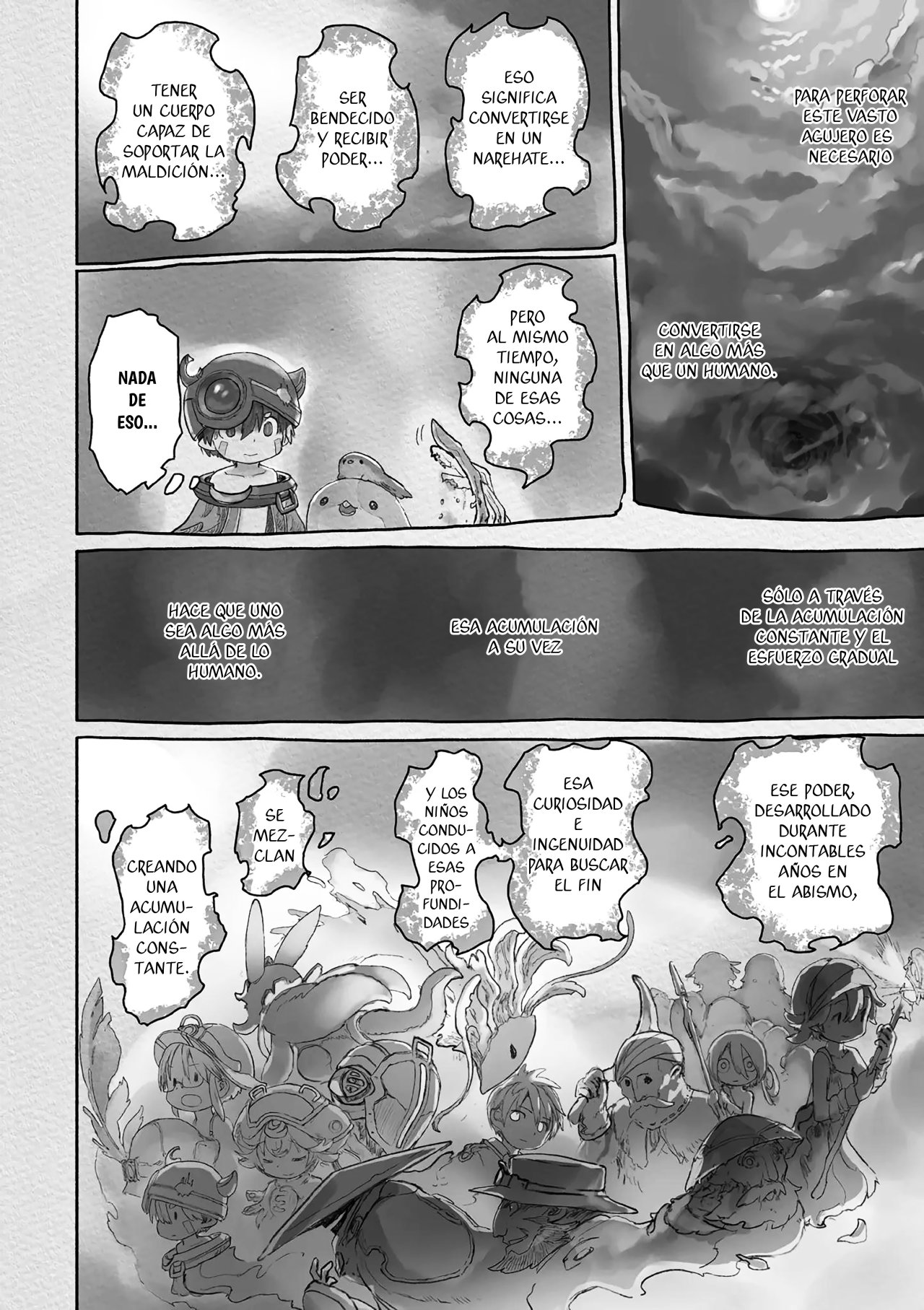 Made in Abyss Capitulo 58: Hacia el Camino de la Llama página 18